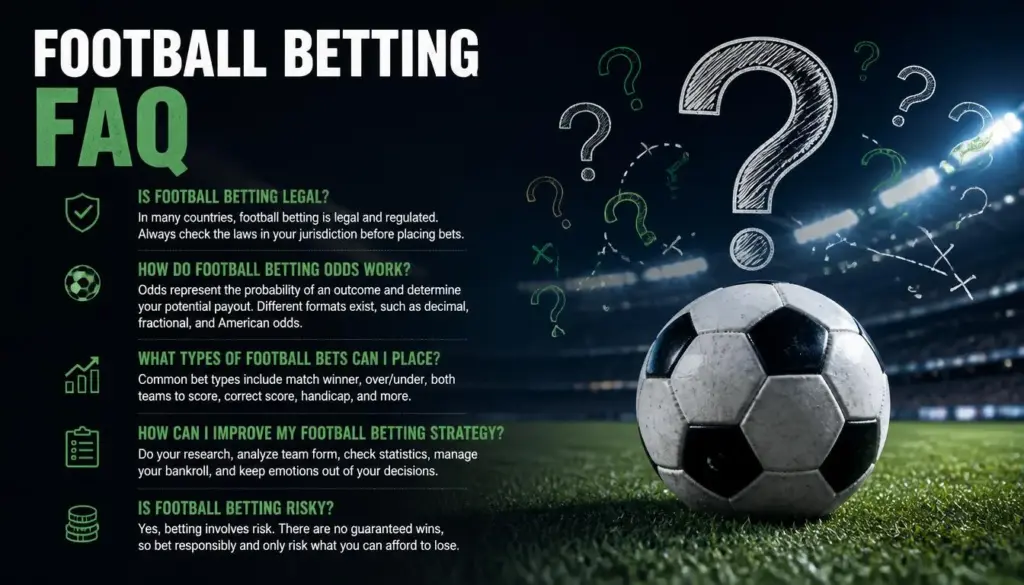 Football betting faq illustration