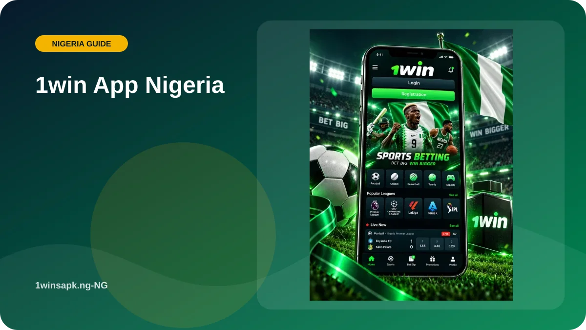 1win App Nigeria illustration